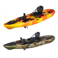 Professional Designed Imported PE Material No Inflatable  3m 10ft Single Sit on  Fishing Kayak With Rudder
